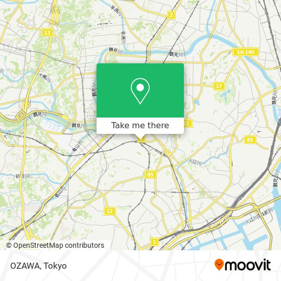 OZAWA map