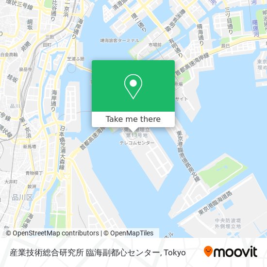 How To Get To 産業技術総合研究所 臨海副都心センター In 江東区 By Bus Or Metro