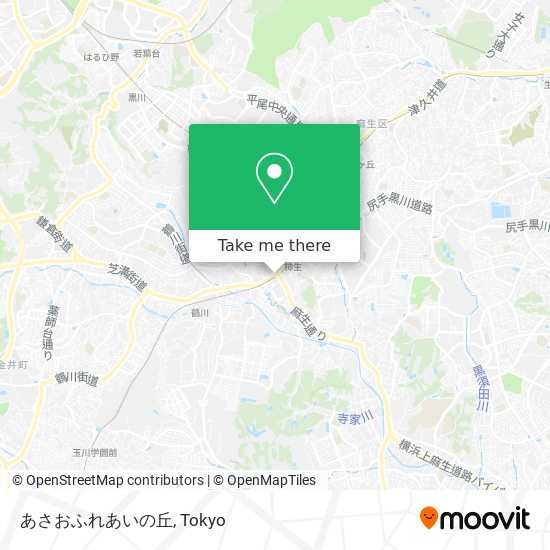 あさおふれあいの丘 map