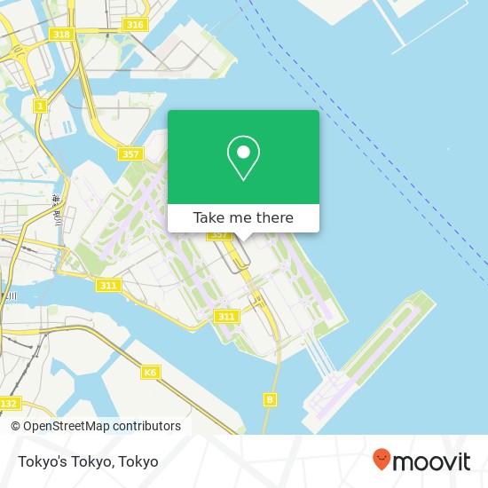 Tokyo's Tokyo map