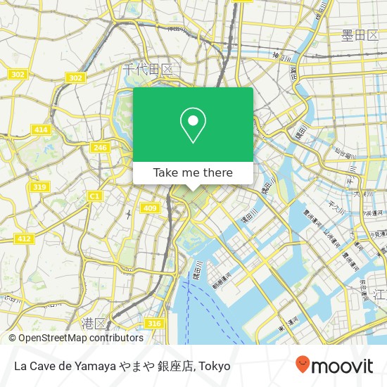 La Cave de Yamaya やまや 銀座店 map