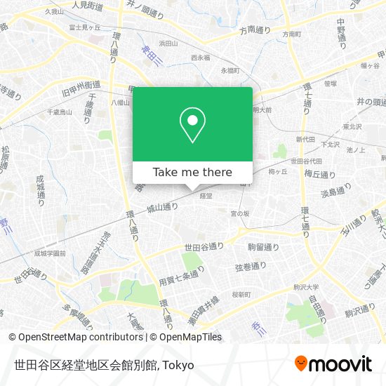世田谷区経堂地区会館別館 map