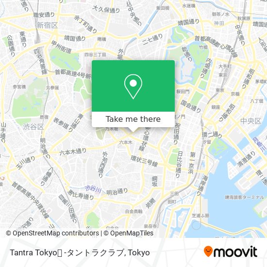 Tantra Tokyo -タントラクラブ map