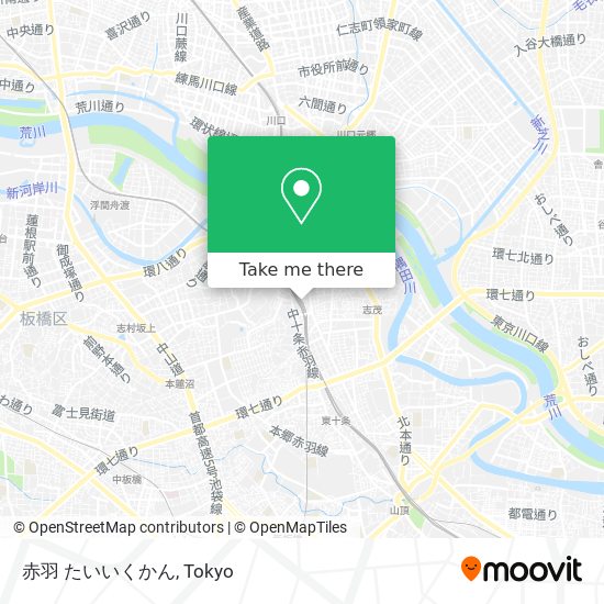 赤羽 たいいくかん map