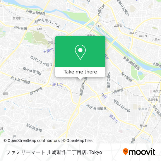 ファミリーマート 川崎新作二丁目店 map