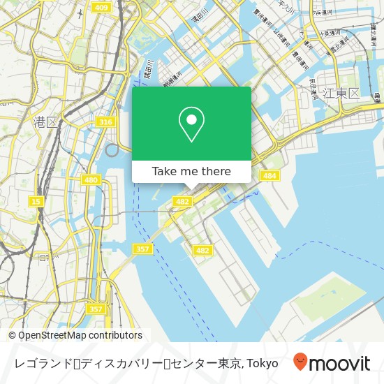 レゴランド･ディスカバリー･センター東京 map