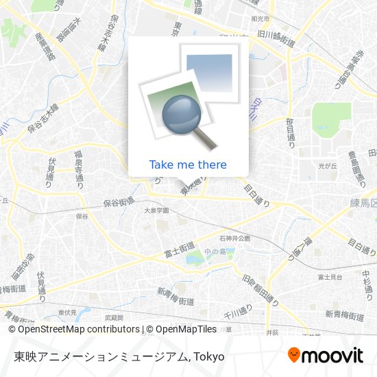 東映アニメーションミュージアム map