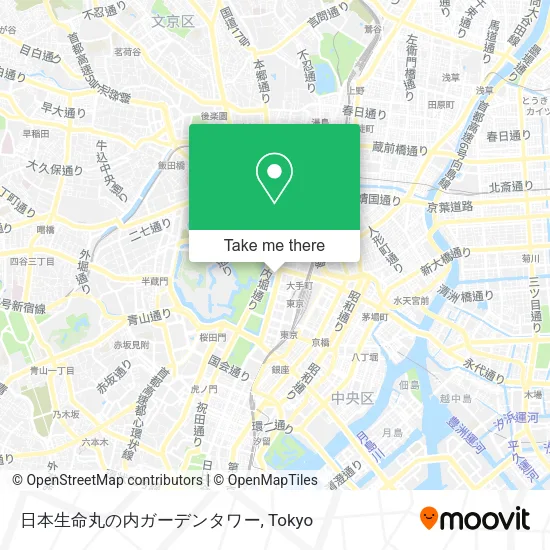 日本生命丸の内ガーデンタワー map