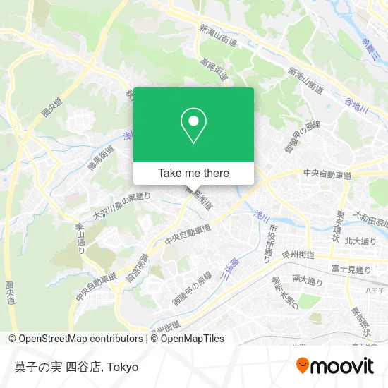 菓子の実 四谷店 map