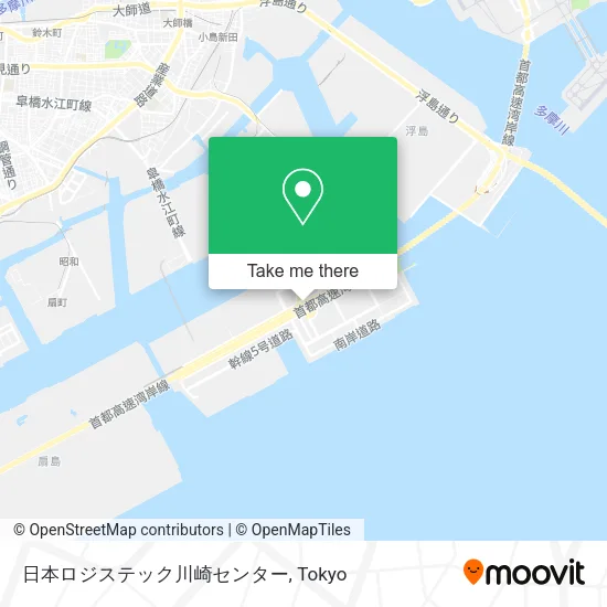 日本ロジステック川崎センター map