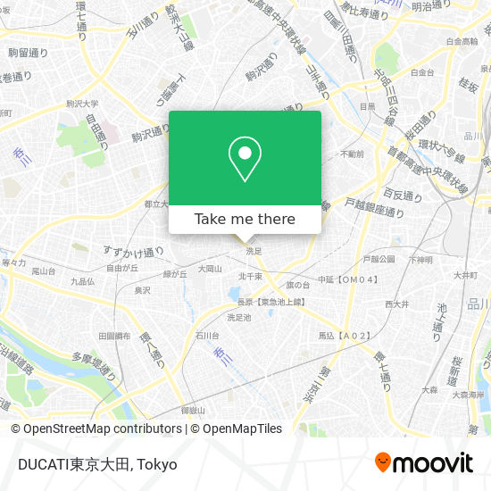 DUCATI東京大田 map