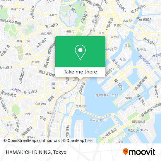 HAMAKICHI DINING map