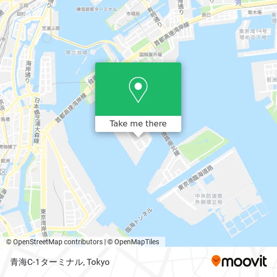 青海C-1ターミナル map