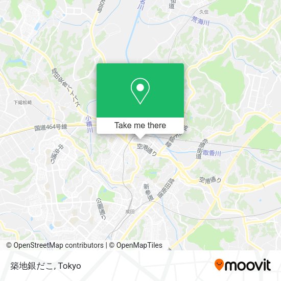 築地銀だこ map