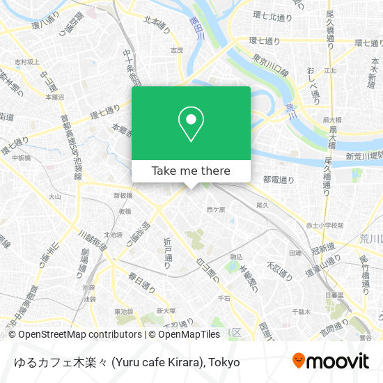 ゆるカフェ木楽々 (Yuru cafe Kirara) map