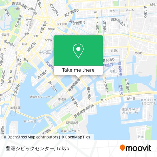 豊洲シビックセンター map