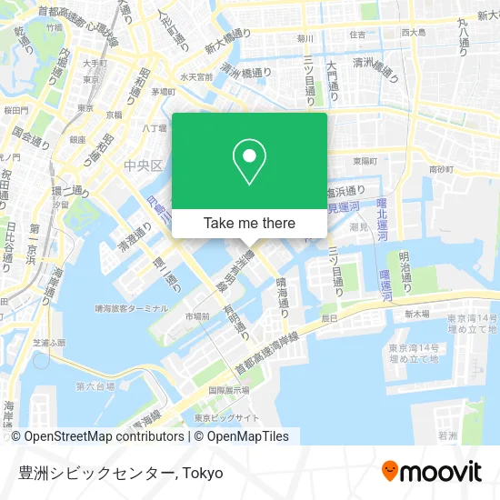 豊洲シビックセンター map