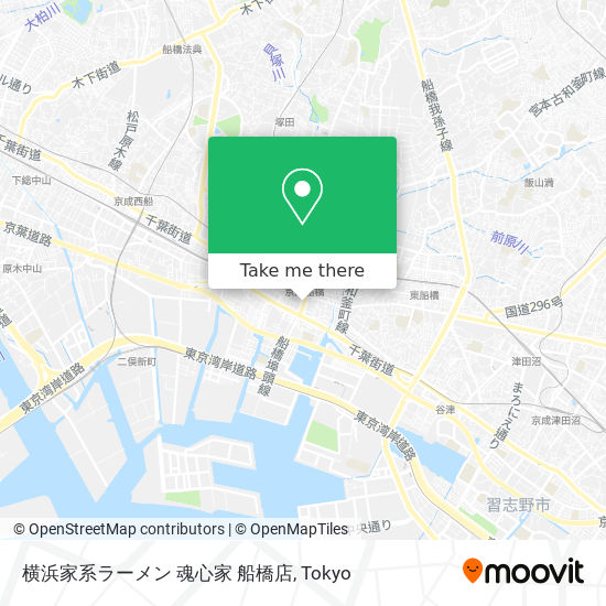 横浜家系ラーメン 魂心家 船橋店 map