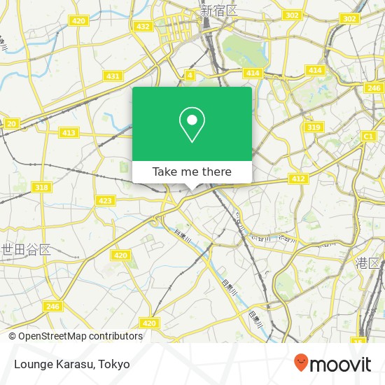 Lounge Karasu map