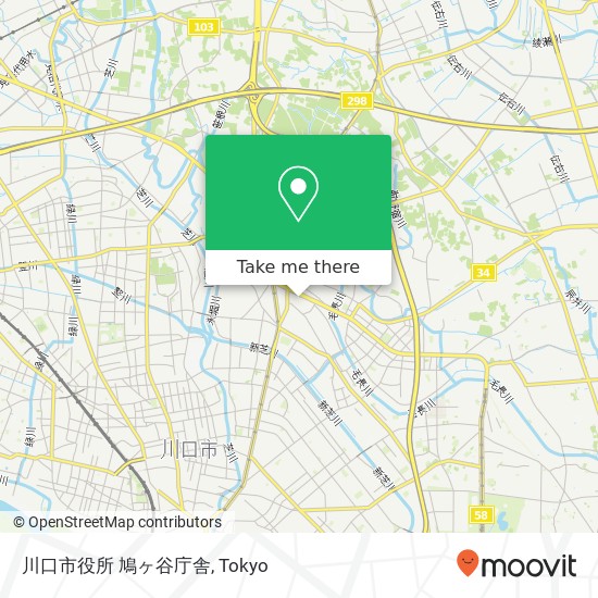 川口市役所 鳩ヶ谷庁舎 map