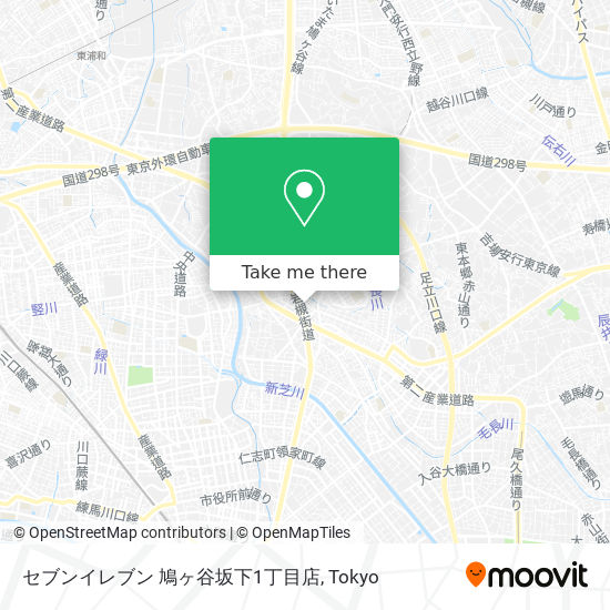 セブンイレブン 鳩ヶ谷坂下1丁目店 map
