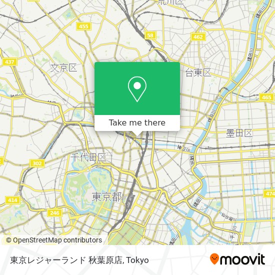 東京レジャーランド 秋葉原店 map