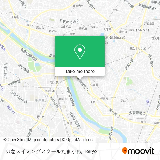 東急スイミングスクールたまがわ map