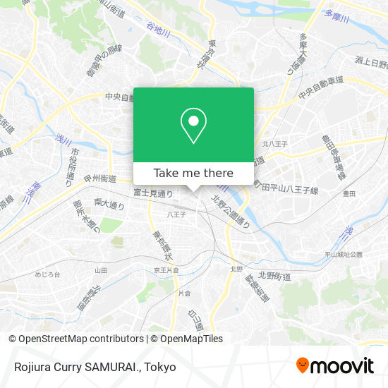 Rojiura Curry SAMURAI. map