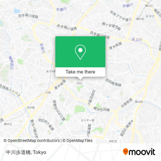 中川歩道橋 map