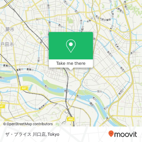ザ・プライス 川口店 map