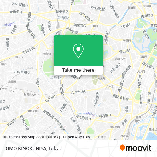 OMO KINOKUNIYA map