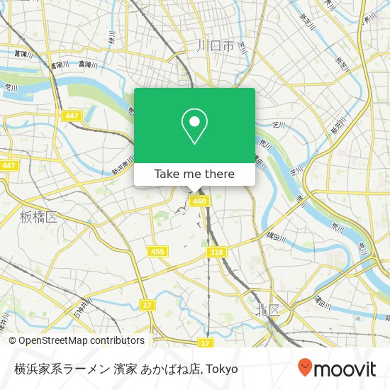 横浜家系ラーメン 濱家 あかばね店 map