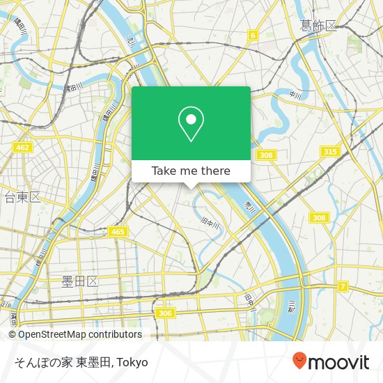 そんぽの家 東墨田 map