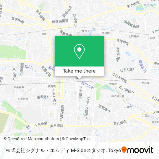 株式会社シグナル・エムディ M-Sideスタジオ map