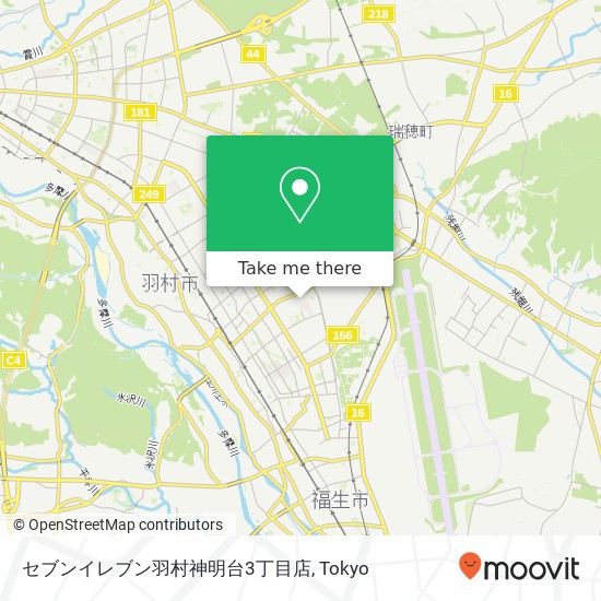 セブンイレブン羽村神明台3丁目店 map