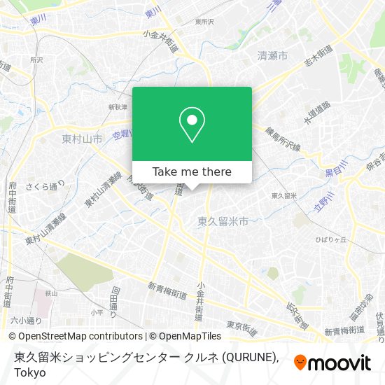 東久留米ショッピングセンター クルネ (QURUNE) map