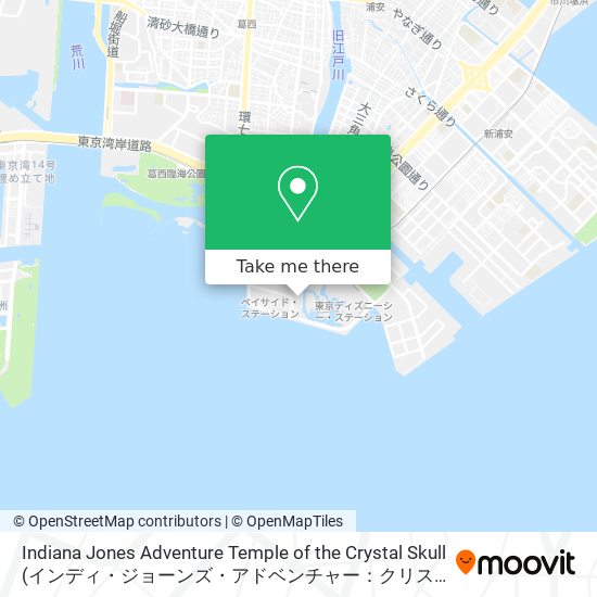Indiana Jones Adventure Temple of the Crystal Skull (インディ・ジョーンズ・アドベンチャー：クリスタルスカルの魔宮) map