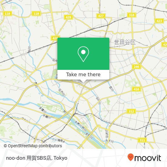 noo-don 用賀SBS店 map