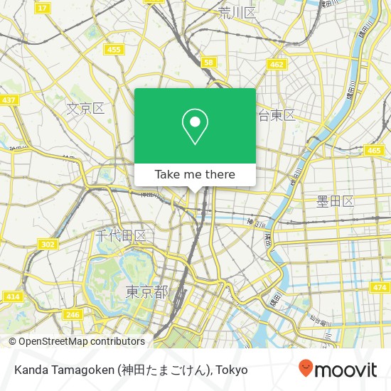 Kanda Tamagoken (神田たまごけん) map