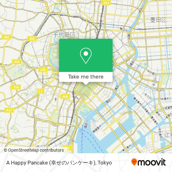 A Happy Pancake (幸せのパンケーキ) map