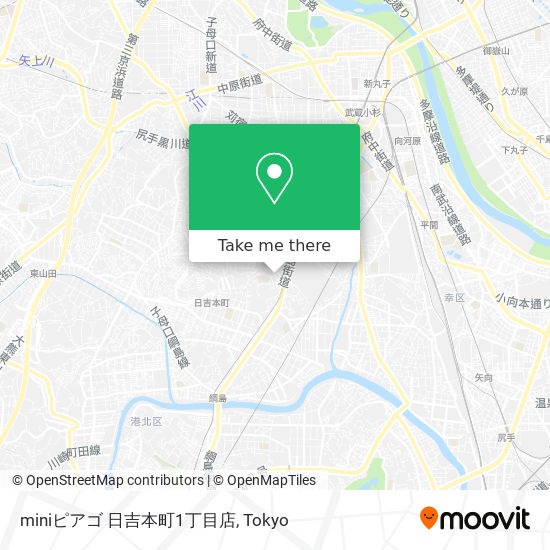 miniピアゴ 日吉本町1丁目店 map