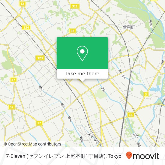 7-Eleven (セブンイレブン 上尾本町1丁目店) map
