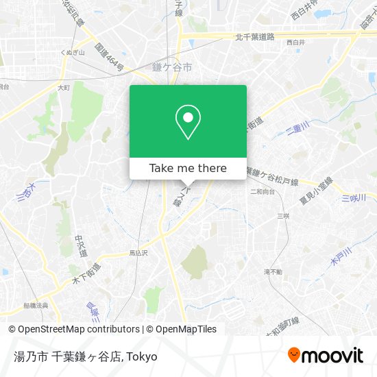 湯乃市 千葉鎌ヶ谷店 map