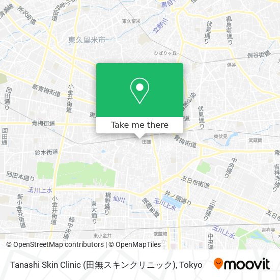 Tanashi Skin Clinic (田無スキンクリニック) map