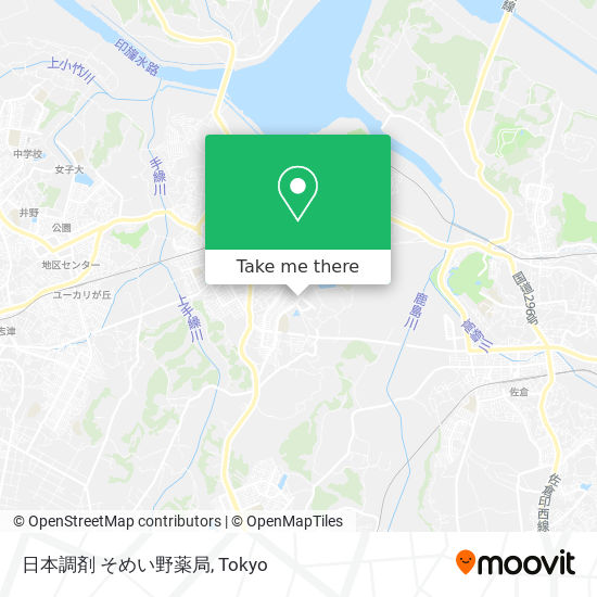 日本調剤 そめい野薬局 map