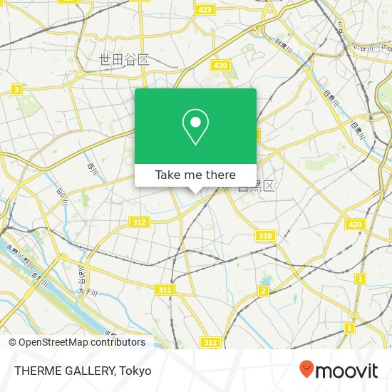 THERME GALLERY map