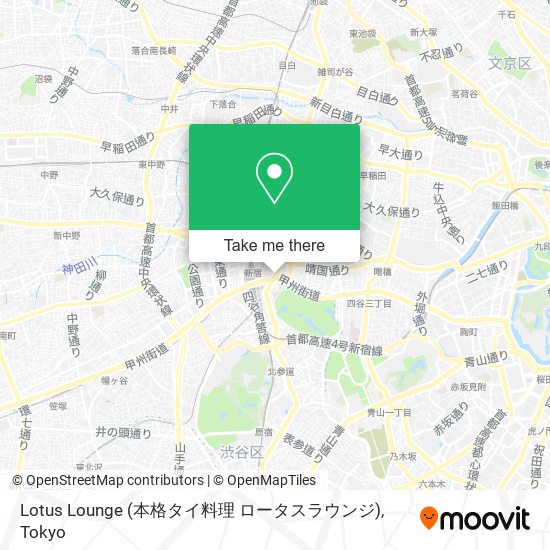 Lotus Lounge (本格タイ料理 ロータスラウンジ) map