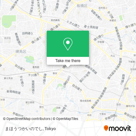 まほうつかいのでし map