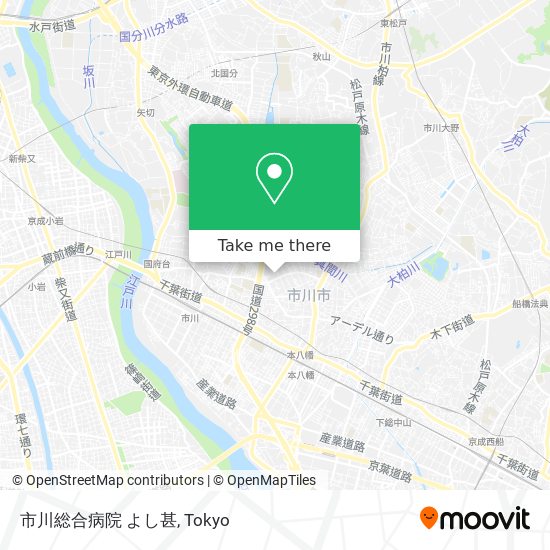 How To Get To 市川総合病院 よし甚 In 市川市 By Metro Or Bus How To Get To 市川総合病院 よし甚 In 市川市 By Metro Or Bus