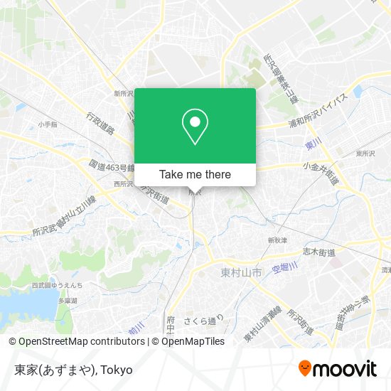 東家(あずまや) map